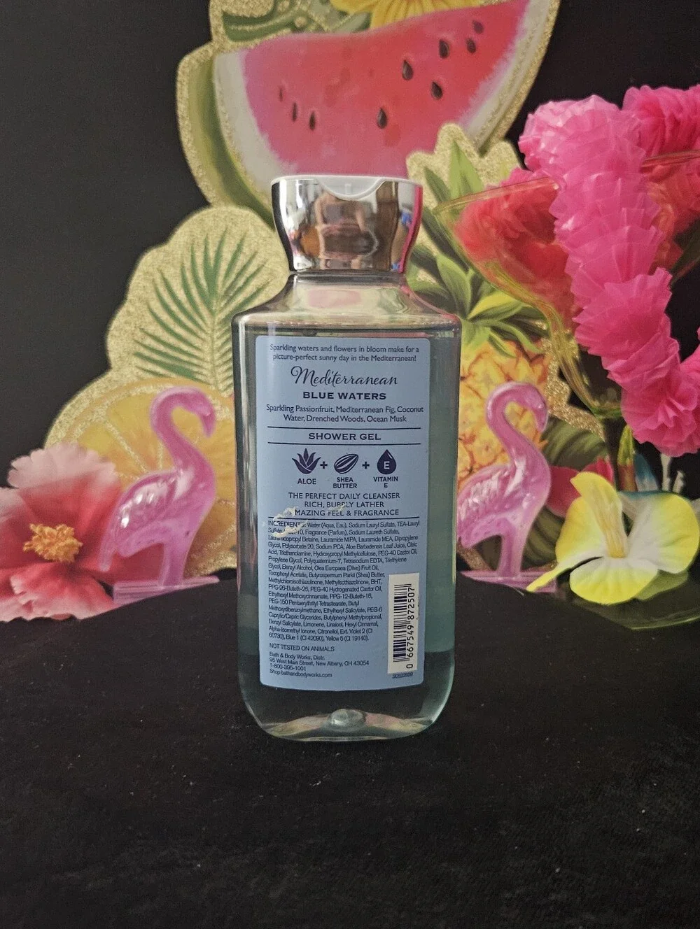 NWT Bath & Body Works Mediterranean Blue Waters 2-piece Set - Blue, White